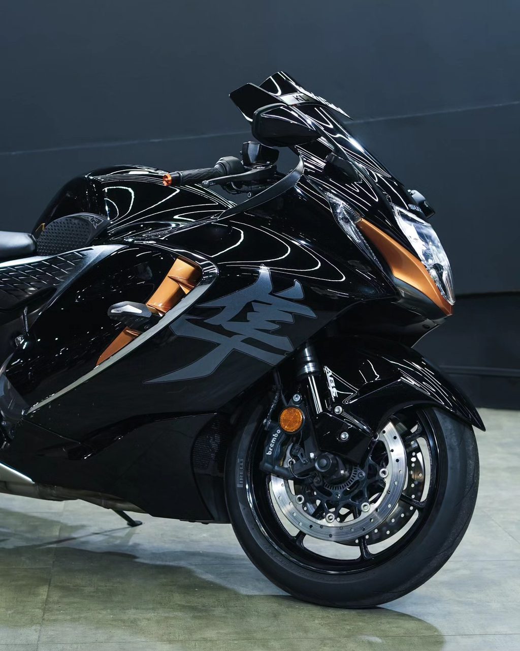Hayabusa in Rider's Cartel detailing studio